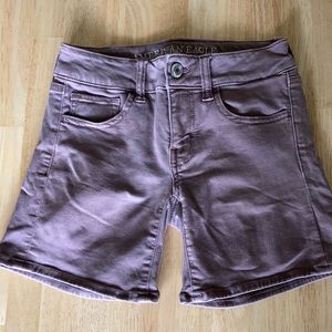 American Eagle midi shorts